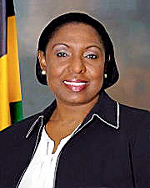Jamaica's Minister of Youth, Sports and Culture, Olivia Babsy Grange.