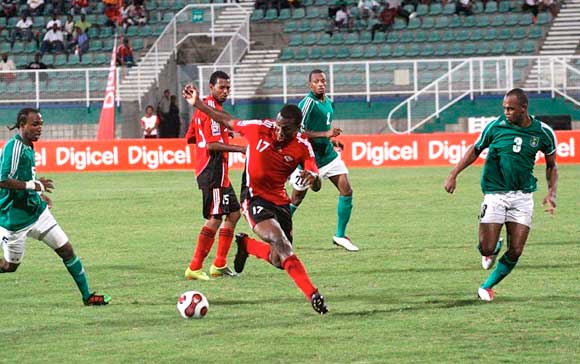 Trinidad & Tobago defeats Guyana 2-1