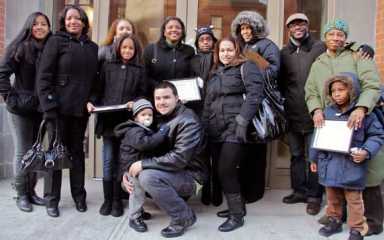 Home dedication for Habitat owners