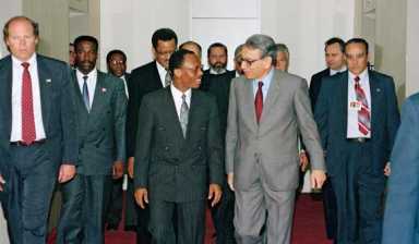 Haiti issues passport to exiled former leader