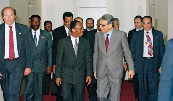Haiti issues passport to exiled former leader