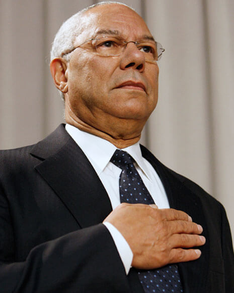 Former Secretary of State Gen. Colin Powell.