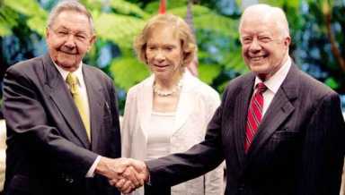 Carter leaves Cuba without jailed U.S. contractor