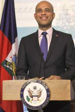 Pop star declared Haitian president
