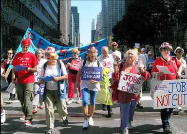 MoveOn calls for ‘Jobs Not Cuts’