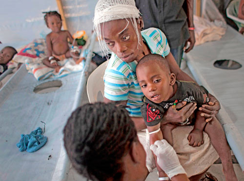 Cholera victims seek $250 M from U.N.