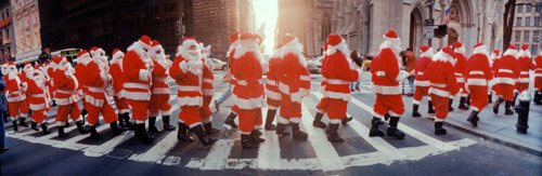 Volunteers of America’s 109th Annual Sidewalk Santa Campaign feeds the needy