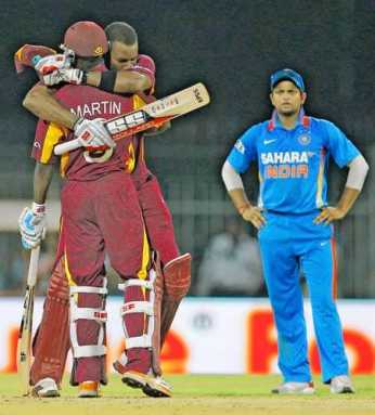 India wins 5th O.D.I. by 34 runs