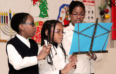 Nursing home residents get musical treat