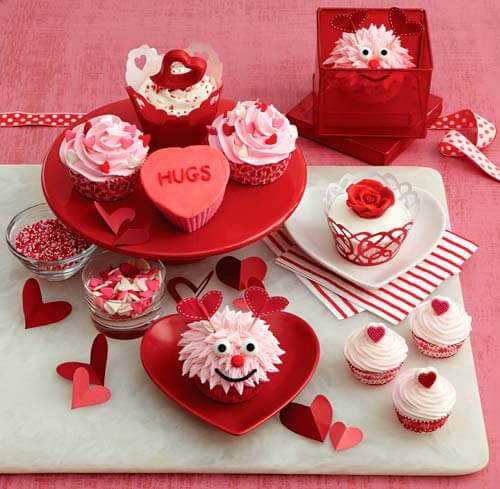 Share some love with cupcakes