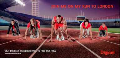 Run to London with Olympian Usain Bolt