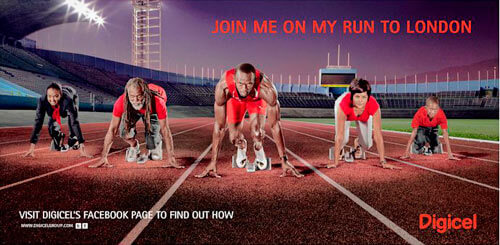 Run to London with Olympian Usain Bolt