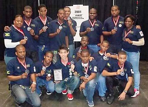 Jamaican students place third in Robotics Competition