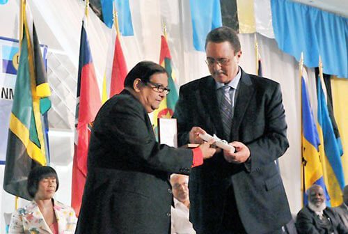 Trinidadian gets region’s highest award