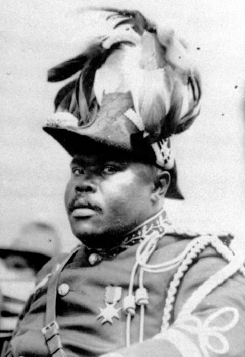 Jamaica's first National Hero, Marcus Garvey.