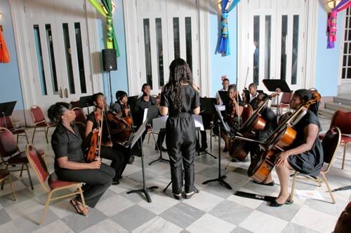 Junior musicians get big break