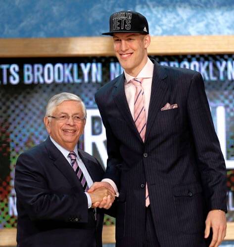 Nets strengthen team in draft|Nets strengthen team in draft
