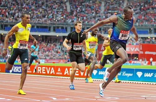 Usain Bolt runs season’s fastest 200 in Paris