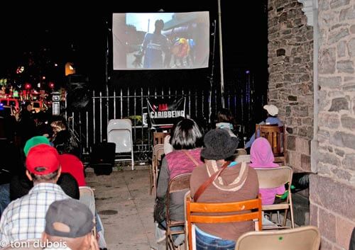 Movies on the church steps