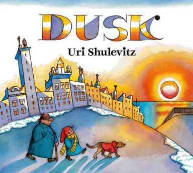 An evening stroll in winter