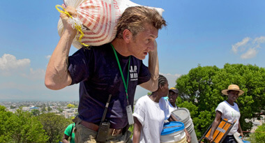 Sean Penn’s homeless camp in Haiti clearing out|Sean Penn’s homeless camp in Haiti clearing out