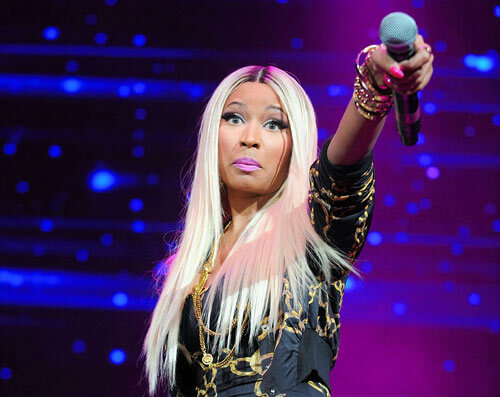 Hip-hop artist Nicki Minaj at the Power 105.1's Powerhouse Concert at the Barclays Center in New York