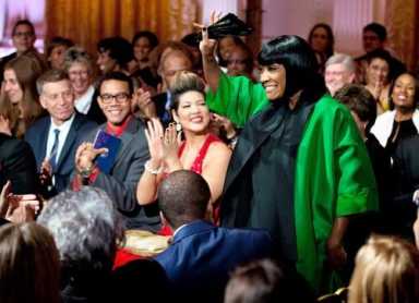 Tess joins soulful women at White House fete