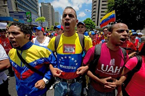 Progress in Venezuela talks, but protests continue