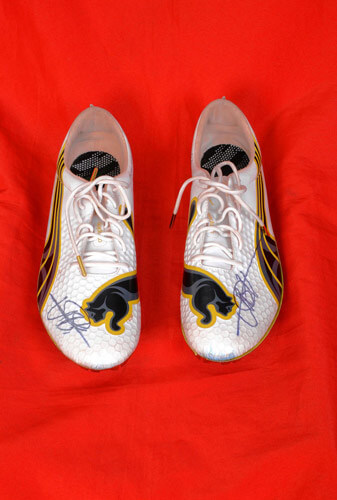 BOLT’S CHAMPIONSHIP SPIKES FOR NY AUCTION