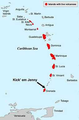 Scientists explore Grenada’s underwater volcano