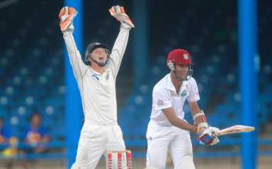 New Zealand bowled out for 221 runs