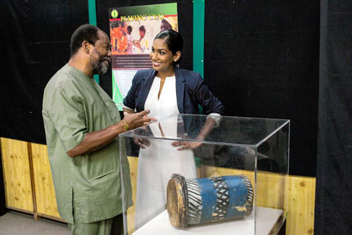Jamaicans usher 52nd waving national flag