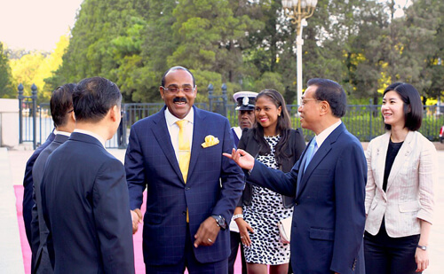 Antigua gets $32.5 million aid from China