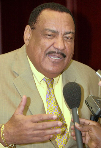 Former Antiguan PM knighted