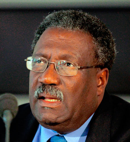 Former West Indies Captain, Clive Lloyd.