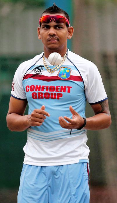 West Indies spinner Sunil Narine.