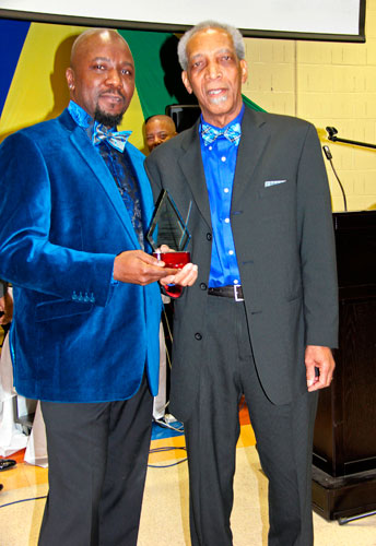 Former Vincy coach receives lifetime award|Former Vincy coach receives lifetime award
