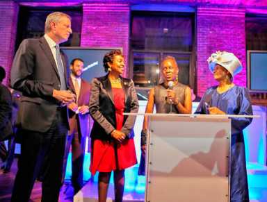 Pols fete Clarkes on 80/50 gala birthday bash