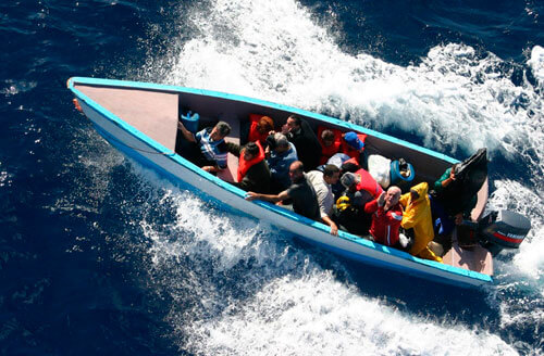 Migrant flow into US from Caribbean spikes