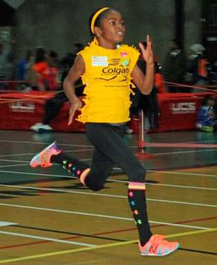 Nine-year old breaks record|Nine-year old breaks record