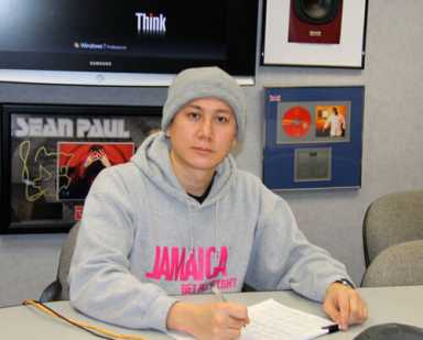 With kisses to Africa