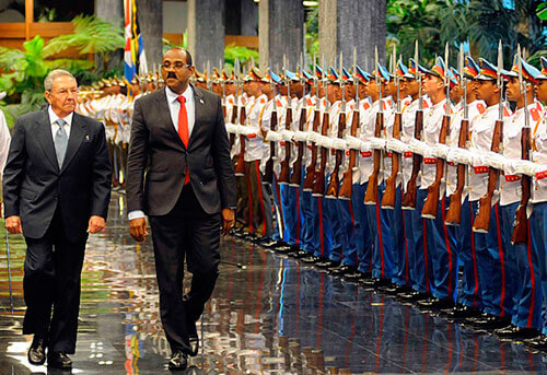 Antigua PM reiterates call for ending U.S. embargo against Cuba