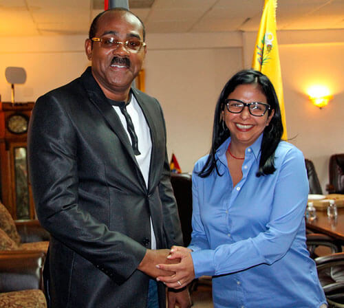 Antigua in solidarity with Venezuela on aborted coup