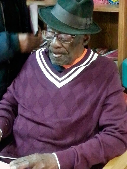 Egbert Hall celebrates his 101 birthday