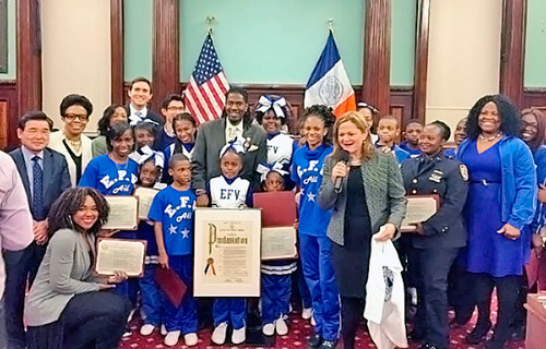 Williams honors All Stars Youth Team