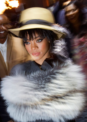 Barbados’ Rihanna makes historic fashion first