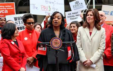 Equal Pay Day at City Hall