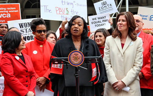 Equal Pay Day at City Hall