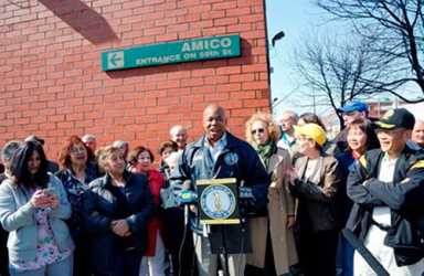 Adams launches new street safety initiative|Adams launches new street safety initiative