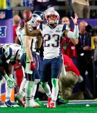 Jamaican Patriot scores touchdown in Super-Bowl